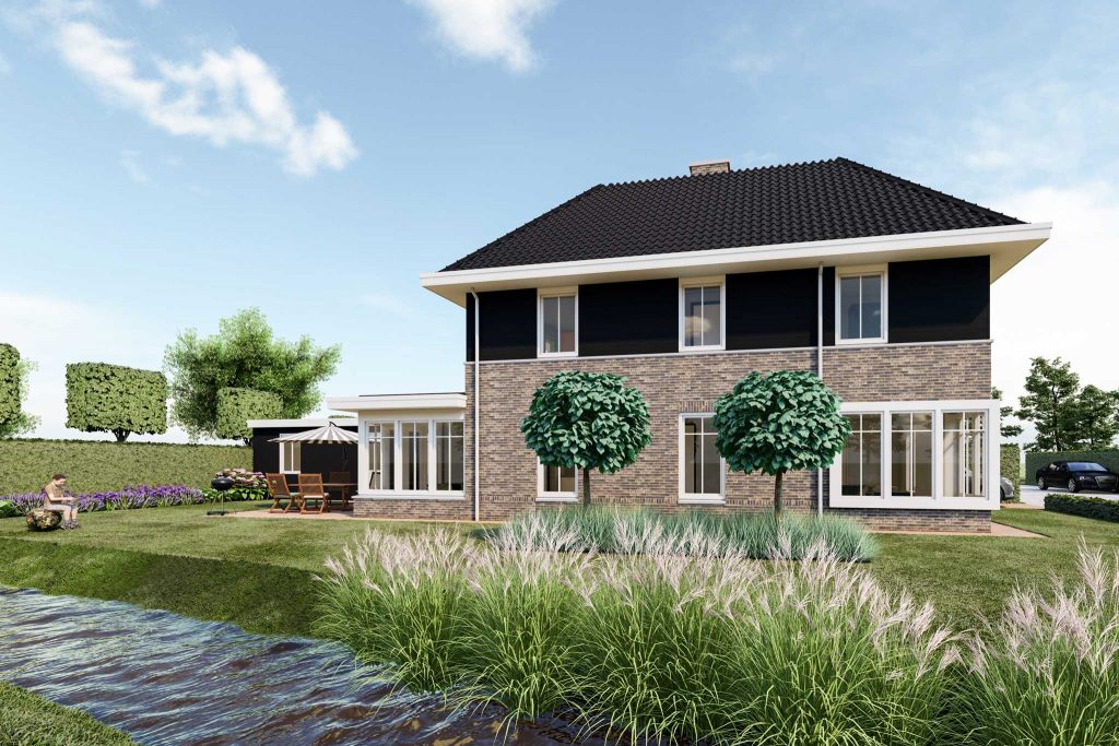 Bouwproject van Aannemersbedrijf Verweij in Haaften